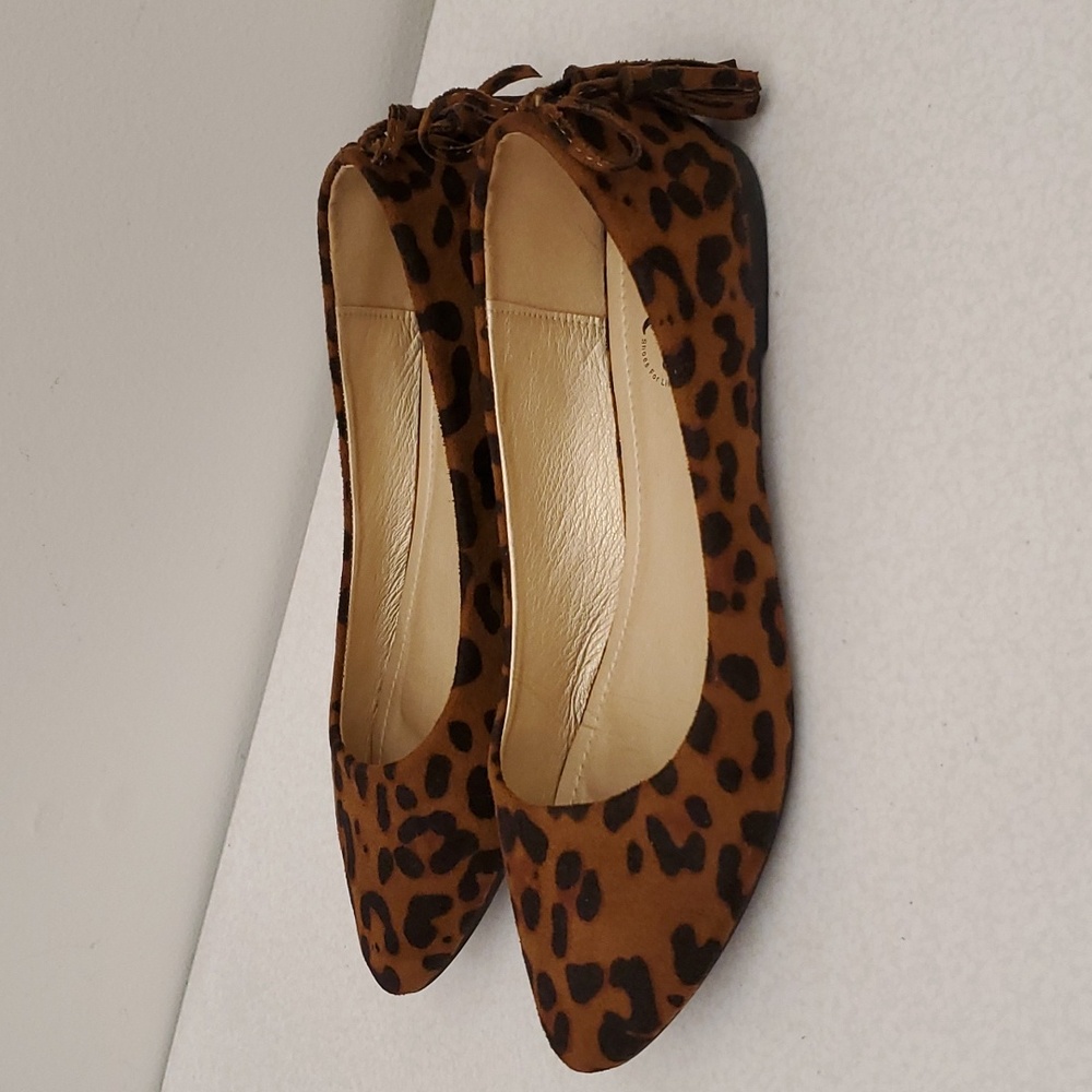 Trary Leopard Classic Flats and Tassel Heels, 8